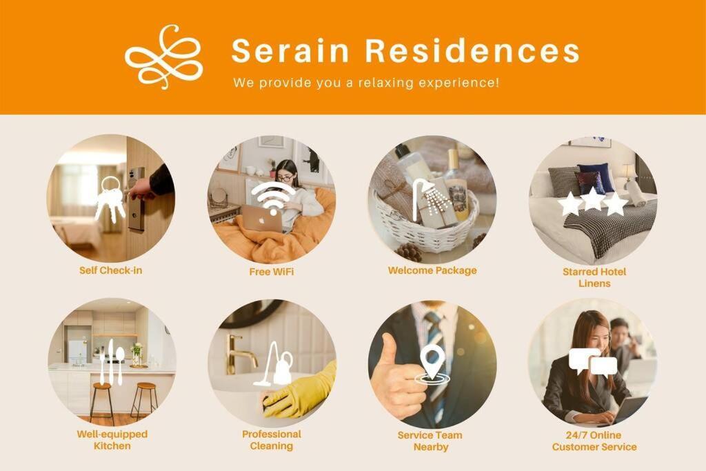 Serain Residences On 9 Hamilton Avenue Gold Coast Kültér fotó